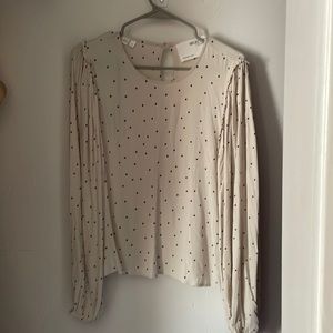 Polkadot blouse